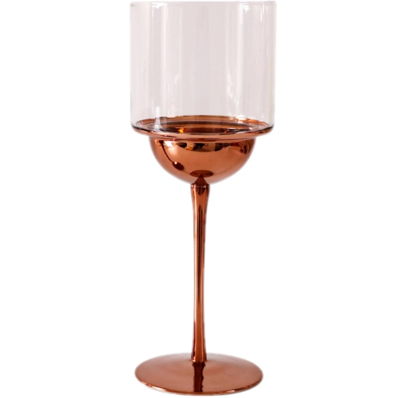 Европейские прозрачные бокалы цвета шампанского креативные Коктейльные модные