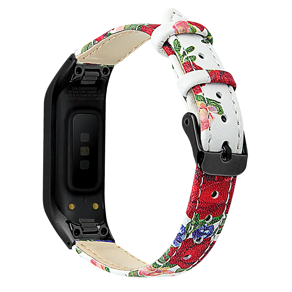 Подлинный классический кожаный ремешок для samsung galaxy fit-e SM-R375 ремешок с чехлом с пряжкой Шестерня классические ремешки бизнес-часы