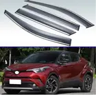 4 шт., пластиковые наружные дефлекторы для Toyota C-HR CHR 2016 2017 2018 2019