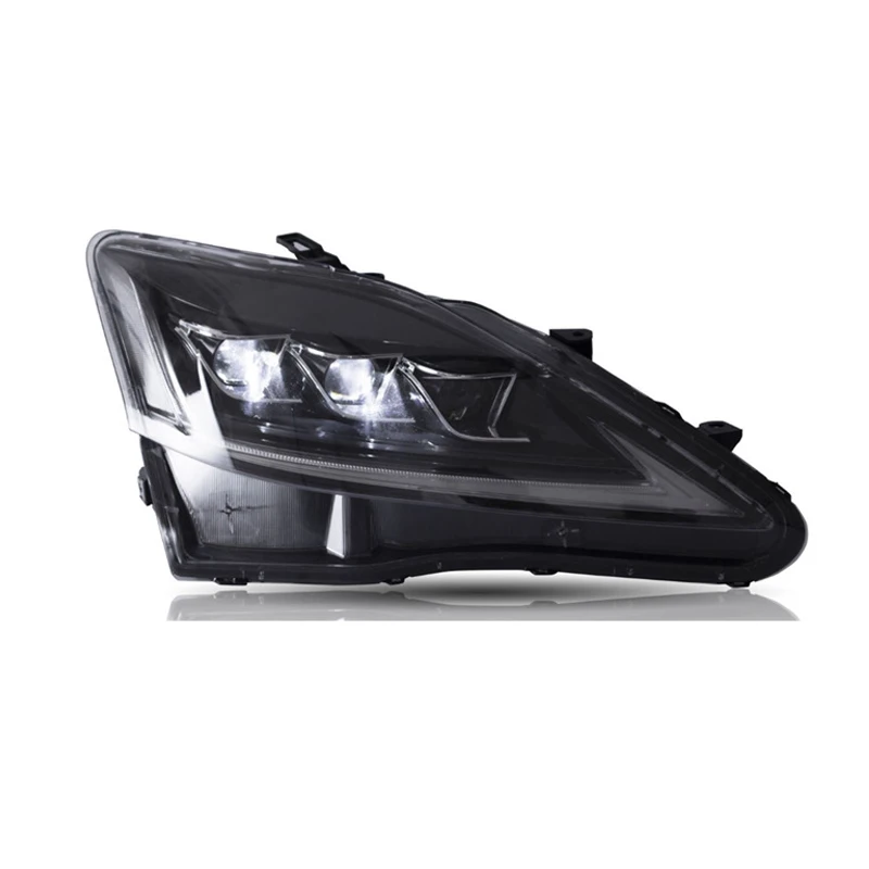 Автомобильная светодиодная фара в сборе для LEXUS IS250 IS350 IS300 2006-2012 IS220d/IS F прозрачная