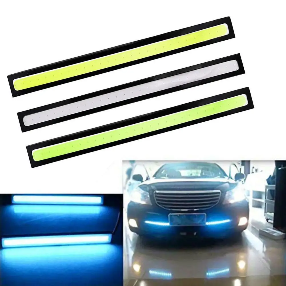 

1Pcs 12V LED COB Car Auto DRL Driving Daytime Running Lamp Fog Light Waterproof