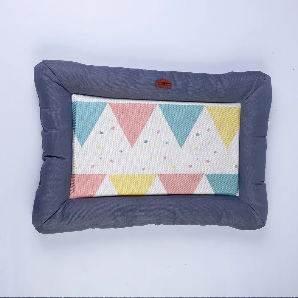 

Dog Bed Soft Dog Mat Cooling Summer Pad Mat For Pet Blanket Sofa Breathable Dog Bed Summer Dogs Pet Supplies Cool Dog Bed
