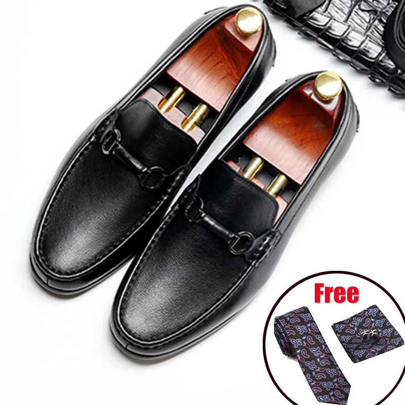 Мужские туфли из натуральной кожи с перфорацией типа броги Деловые Свадебные