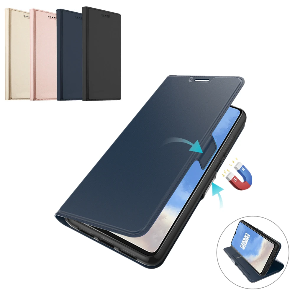Чехол для OnePlus 8 7T из искусственной кожи защитный чехол кошелек с откидной крышкой