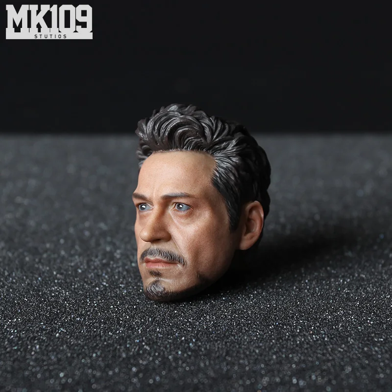 1/6 масштаб Ironman Tony Stark Young/старая голова скульптурная фигура тела DIY фигурки