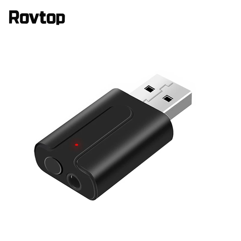 Rovtop 2 в 1 Bluetooth 5 0 приемник передатчик адаптер USB беспроводной аудио стерео