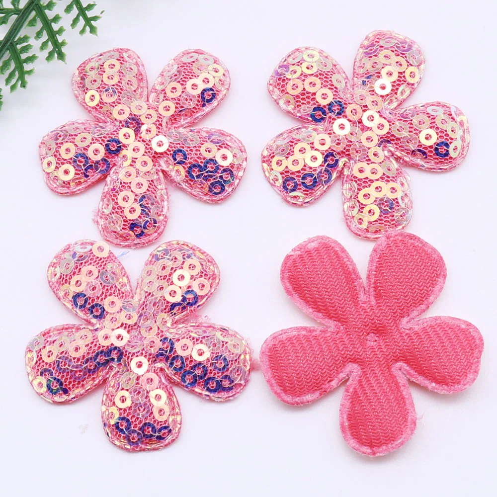 20 шт. нашивки на одежду блестящая мягкая ткань с блестками красивый рюкзак