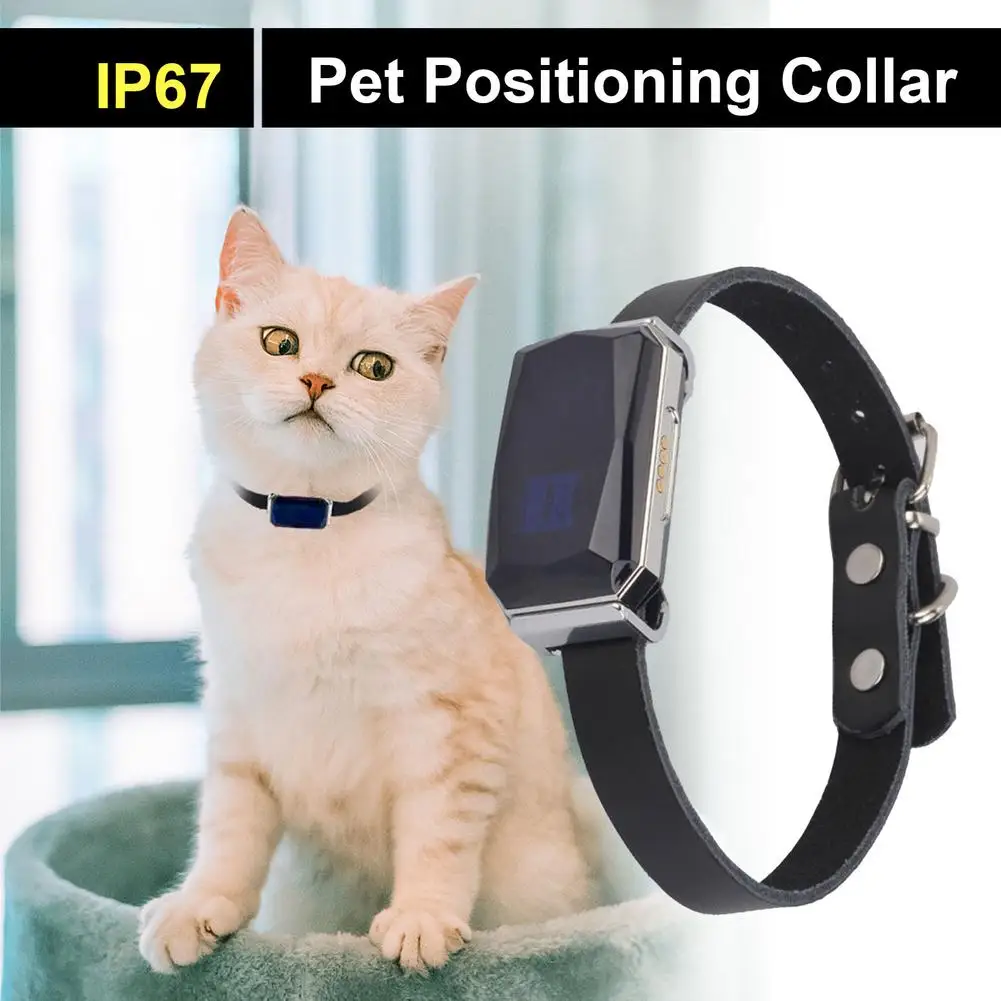 

G12 GPS Smart Waterproof Pet Locator Universal Waterproof GPS Location Collar For Cats And Dogs Positioning Tracker Locating