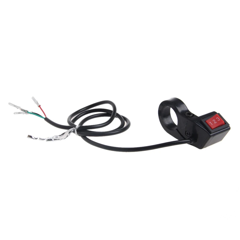 

22mm Electric 3 Speed Module Switch For Shift E-bike Scooter Bike Motorcycle Kit