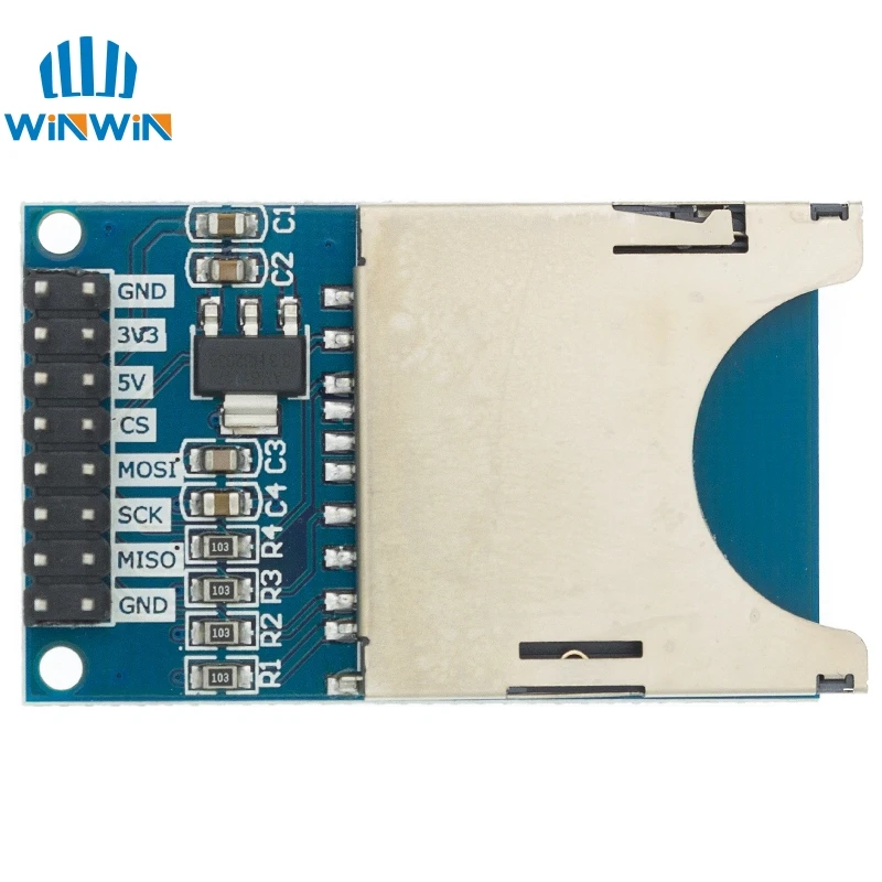 Плата расширения Micro SD для Arduino | Электронные компоненты и принадлежности