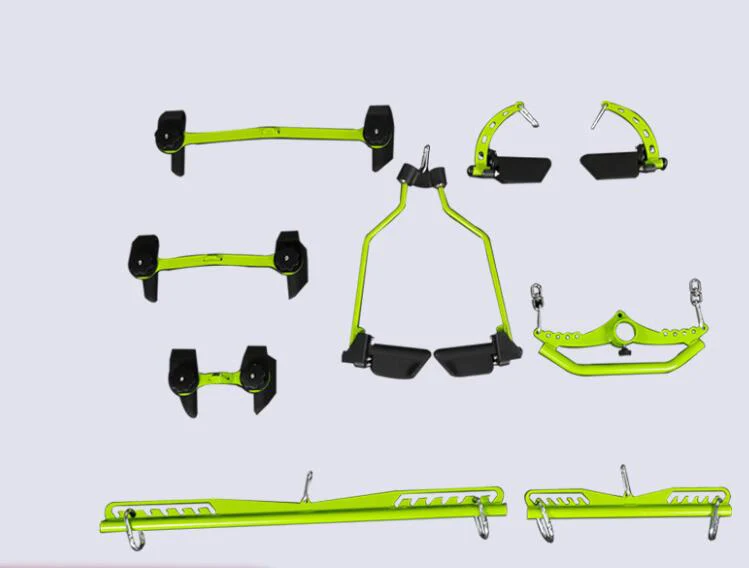 8 шт./компл. многофункциональная спортивная Задняя ручка задняя Тренировка мышц