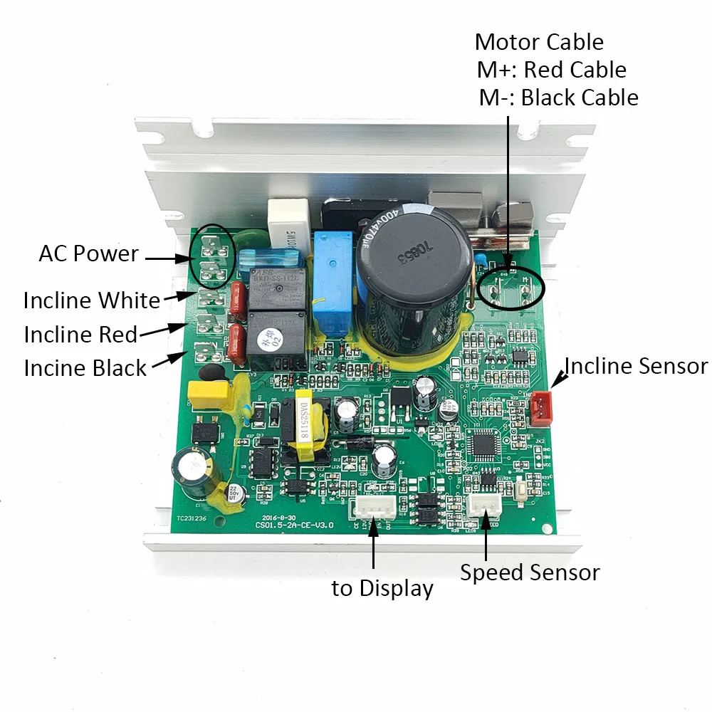 Контроллер для беговой машины общего назначения контроллер панели дисплея +