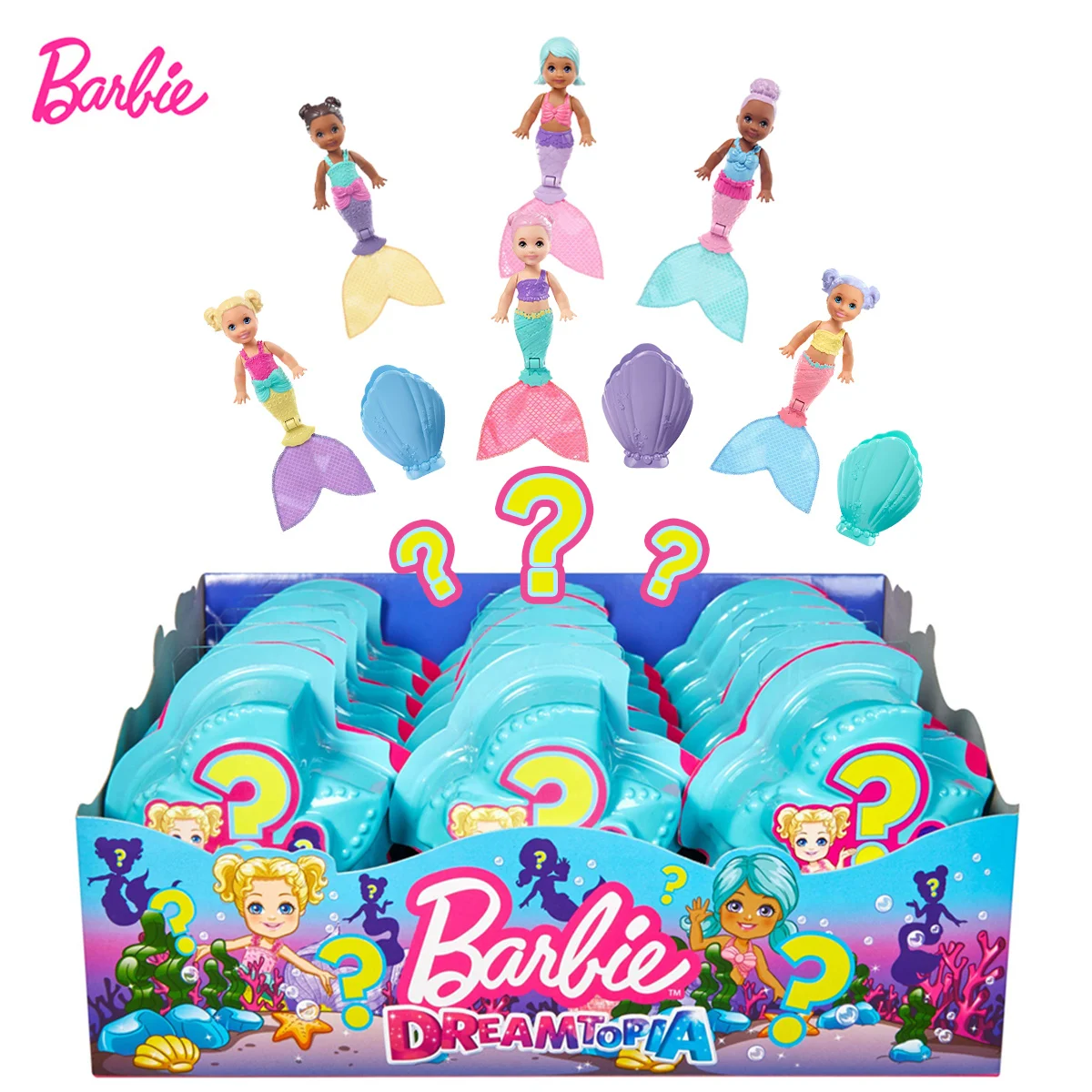 Кукла Барби Dreamtopia Mystery Box сюрприз Русалка Куклы слепой пакет 6 видов сюрпризов