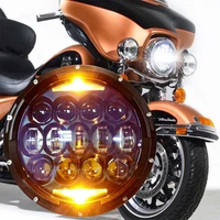 motorcycle 7 inch led headlight for harley touring ultra classic electra street glide road king yamaha phare farol moto headlamp