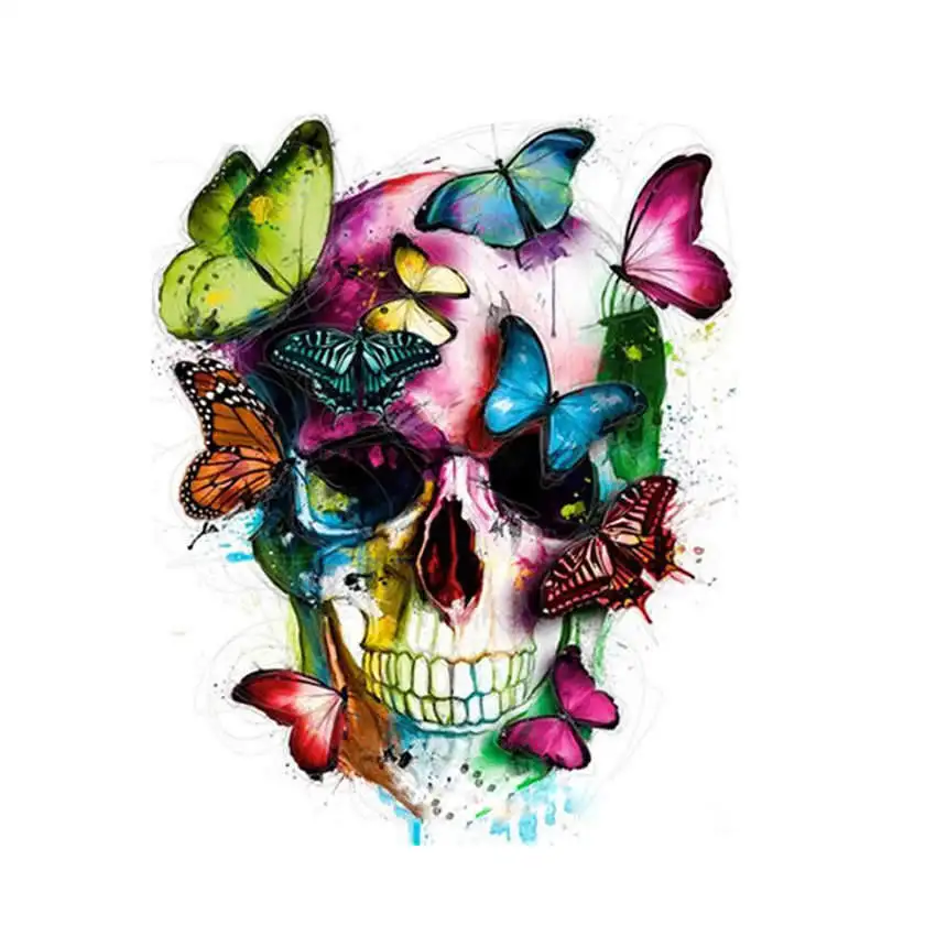 DIY черепа Краски по номерам Акриловая ing комплект для детей и взрослых 16 &quotx 20&quot