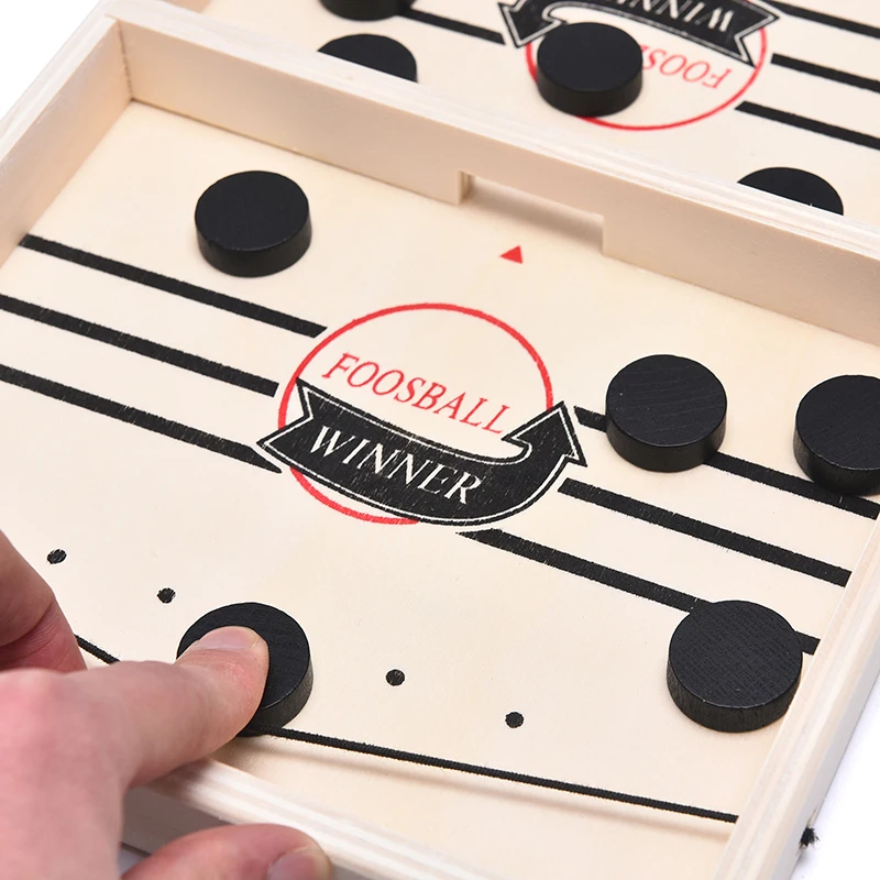

Hot Fast Hockey Sling Puck Game Paced Sling Puck Winner Fun Toys Board-Game Party Game Toys For Adult Child Family Games