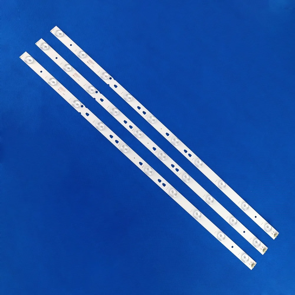 Светодиодный Подсветка полосы Новые 3 шт. 10 светодиодный s 635 мм для 32PAL535 LE32B310N