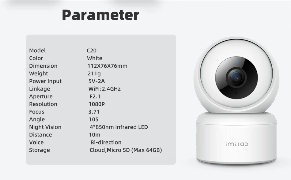 casa inteligente câmera ip wi fi vigilância