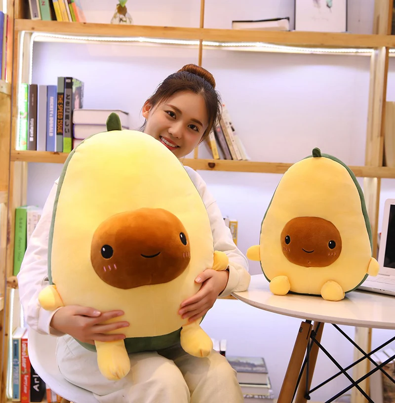30/40/60 см милые авокадо Мягкие плюшевые игрушки заполненные Куклы супер мягкие