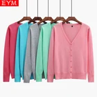 Новинка 2021, женский кардиган большого размера, Женский вязаный свитер, повседневный Однотонный женский свитер с длинным рукавом, модель 5XL