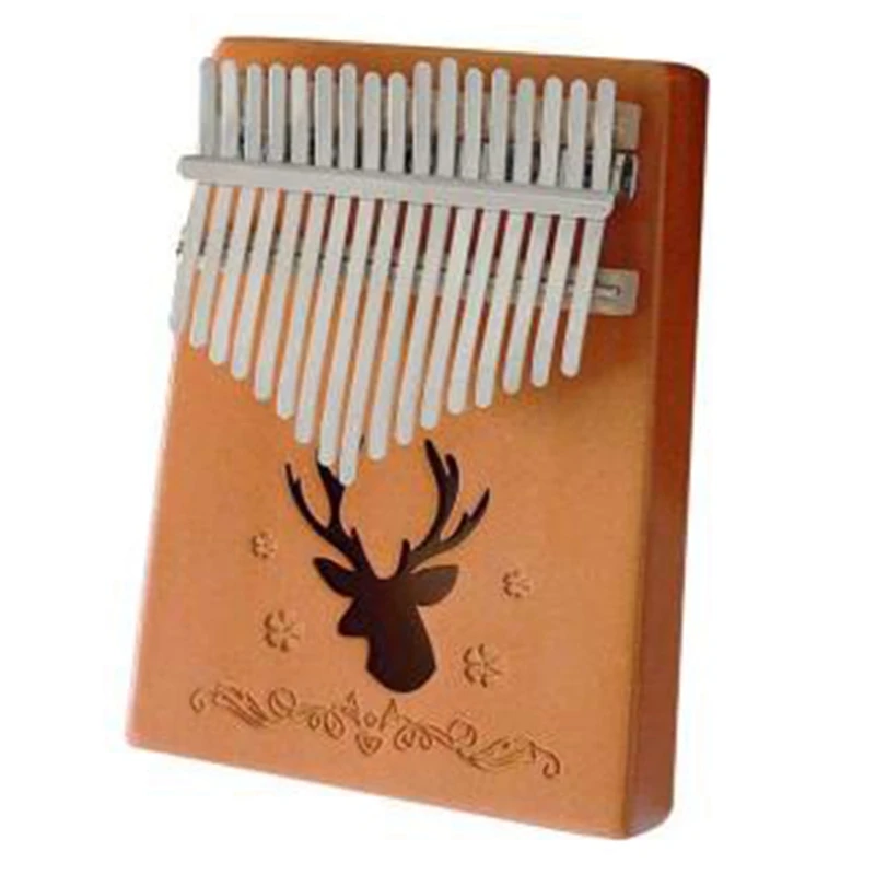 

Новое калимба 17-клавишное пианино с молотком для настройки, портативное Пальчиковое пианино, музыкальный подарок, подходит для детей и взро...