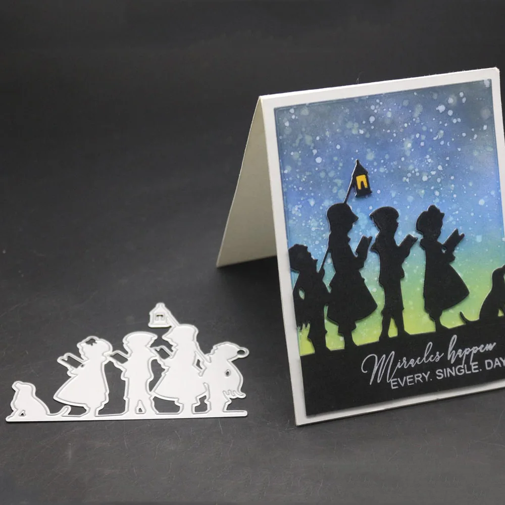 Трафарет с рамкой в виде собаки уличное освесветильник украшение сделай сам