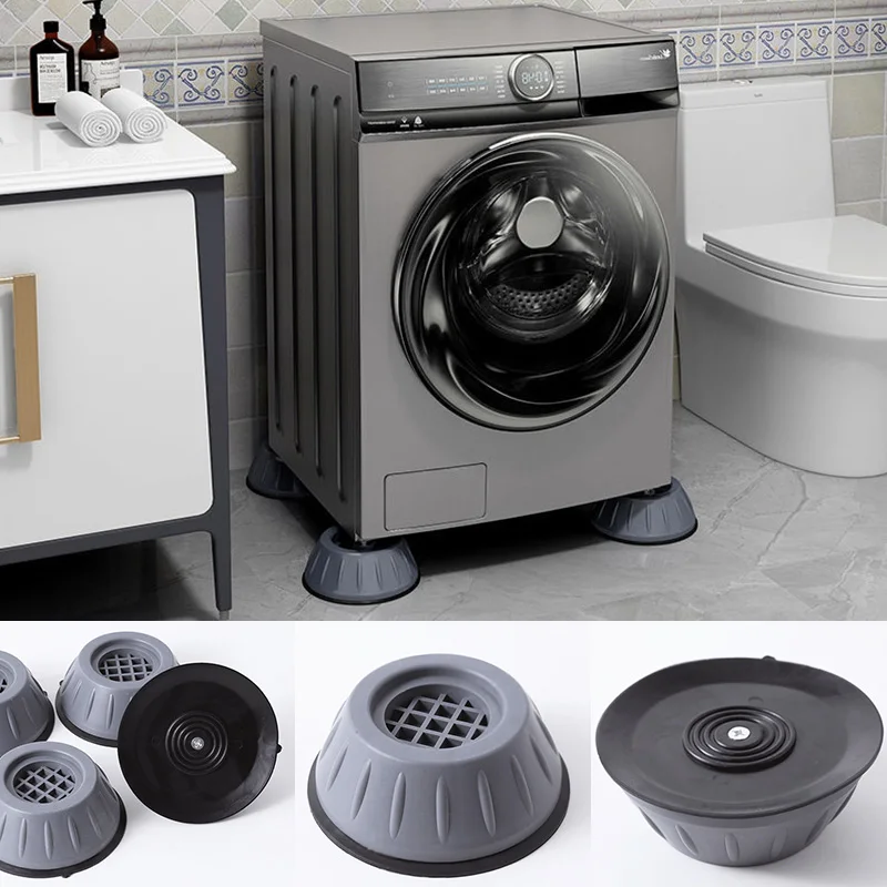 

4 шт., Нескользящие резиновые подставки для стиральной машины