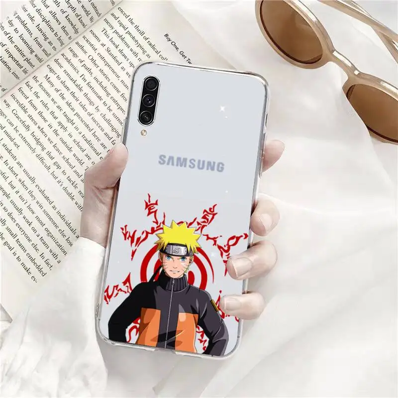 

Fashion Anime Naruto Phone Case Transparent for Samsung s9 s10 s20 Huawei honor P20 P30 P40 xiaomi note mi 8 9 pro lite plus