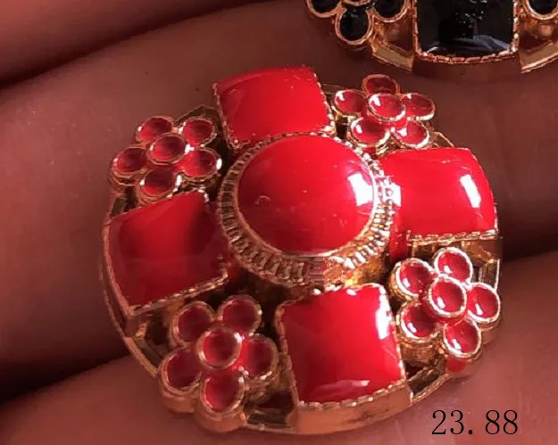 10 штук металлических этикеток посылка, ткань, колпачок, DIY фитинги - Цвет: 23.88