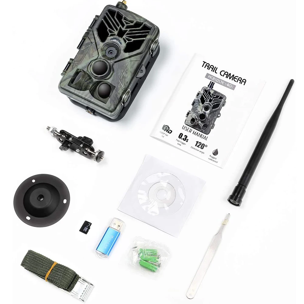 

SUNTEKCAM MMS Trail Cameras 20MP 1080P Wireless Camera Wildlife 120 Detecting Range Motion Activated Night Vision Waterproof