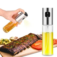 24pcs kitchen bbq baking olive oil spray bottle spray bottle water pump grill bottle vinegar bottle oil dispenser cookware tool