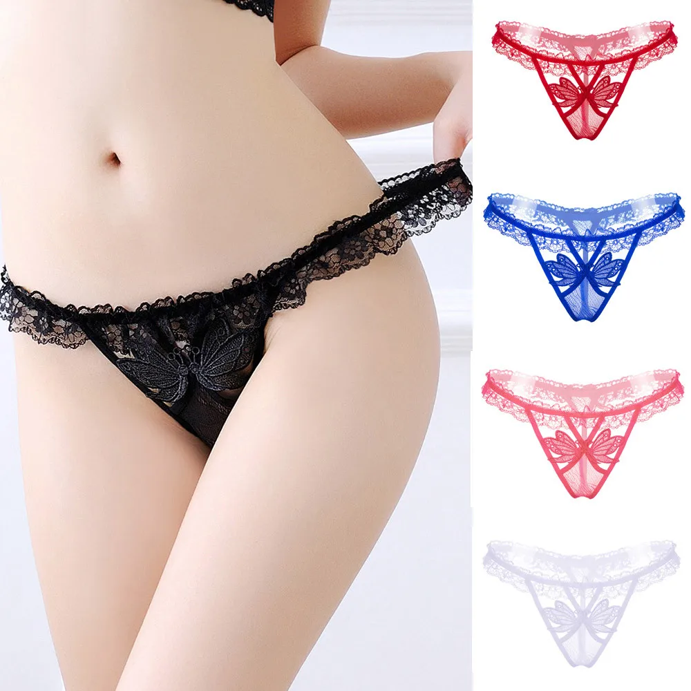 Женское нижнее белье стринги Bragas сексуальные трусики кружевные Трусы женские
