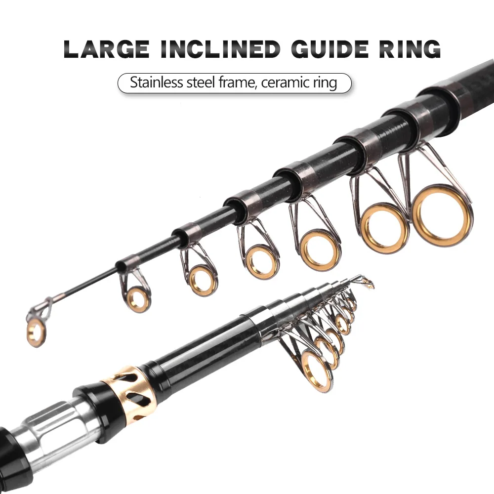 Удочка из углеродного волокна ульсветильник вращающаяся портативная прочная