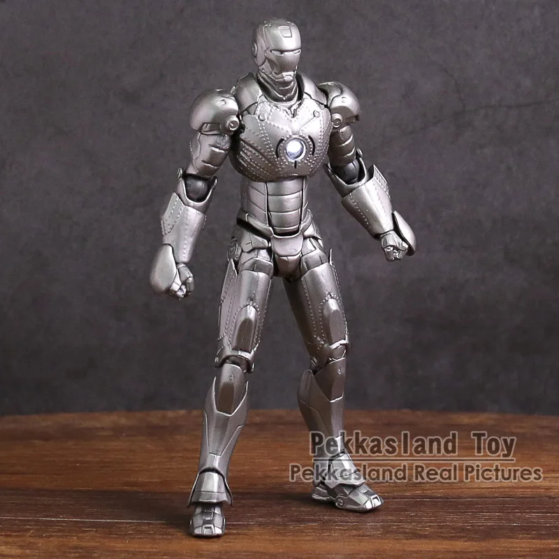 SCI FI для тинейджеров Revoltech серии NO.035 Железный человек Mark II MK 2 / NO.052 XXI МК 21PVC