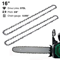 16 inch chainsaw chain bar pitch 38 blade wood cutting 575655 drive links replacement parts chainsaw spares for electric saw