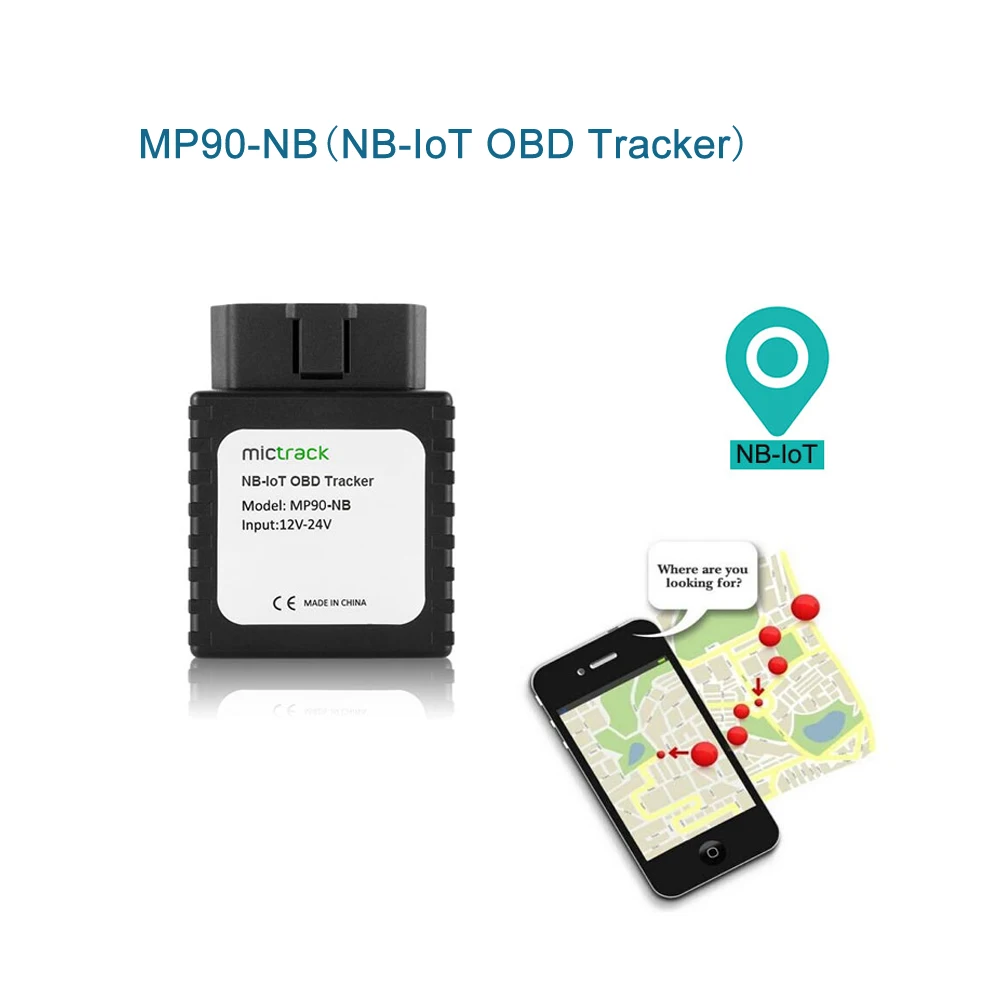 Автомобильный GPS Трекер 4G с разъемом OBD II в режиме реального времени устройство