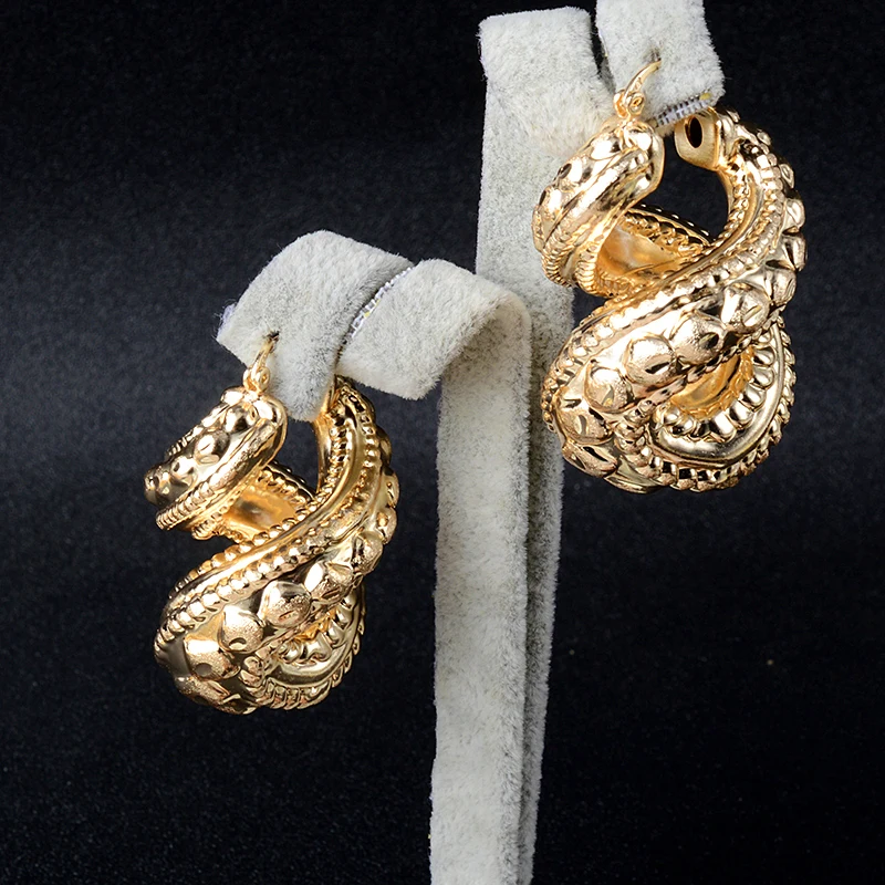 Женские медные серьги-кольца 8 шт. в форме знака бесконечности