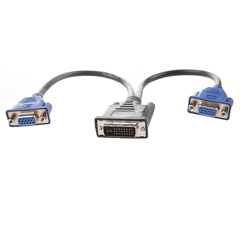 DVI-I к двойному VGA женскому видео кабелю | Электроника