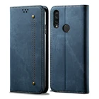 Чехол-книжка для Honor 9X Premium, роскошный однотонный кожаный чехол-бумажник для Honor 9C C9 9 X C, чехол для Huawei Honor 9X Lite