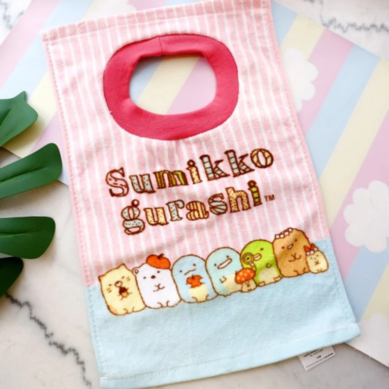 Милое мультяшное детское полотенце sumikko gurashi вытрите руки слюнявчик | Игрушки и