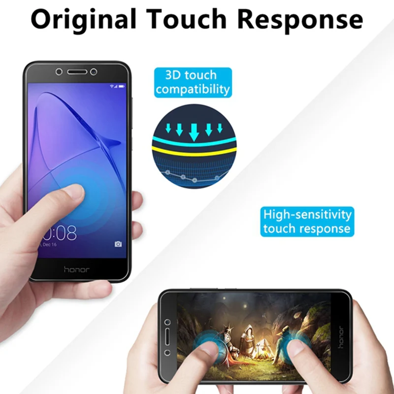2 шт.! Защитное стекло закаленное для Huawei Honor 7C 8A 7A 6A Pro | Мобильные телефоны и