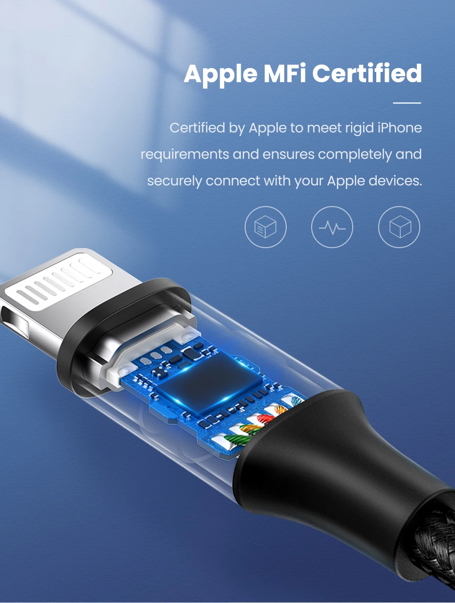 Ugreen MFi Lightning до 3 5 мм Aux кабель для iPhone 11 Pro Max X 7 штекер 1 м автомобильный конвертер