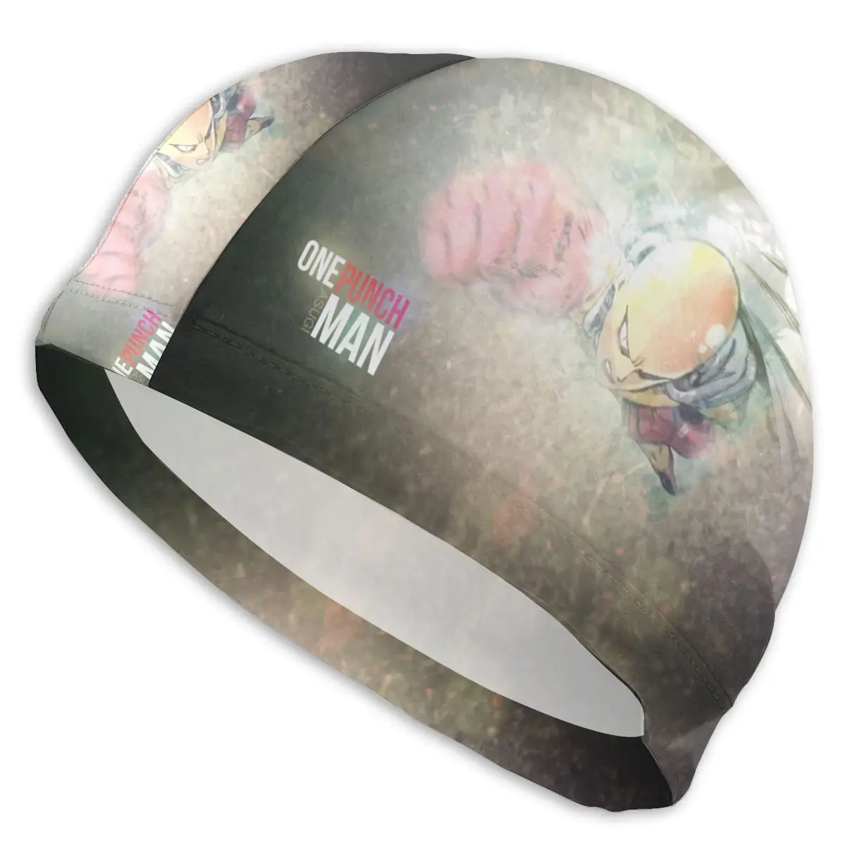 

Swimming Caps Men Women Long Hair Waterproof Swim Pool Cap Ear Protect Large ONE PUNCH-MAN Sports swimming cap