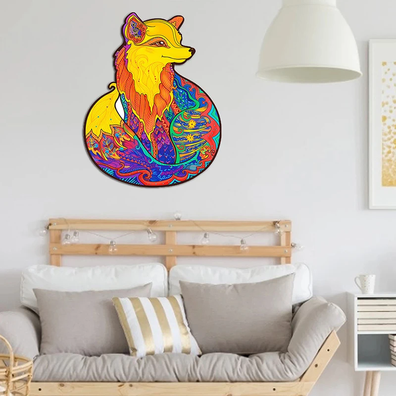 

2021 New A3/A4/A5 3D Wooden Puzzle for Adults Children Wood DIY Crafts Animal Shaped Christmas Gift Wooden Jigsaw Puzzle Gift