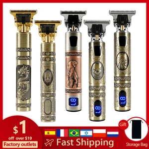 Машинка для стрижки волос Мужская аккумуляторная, 2021, электробритва