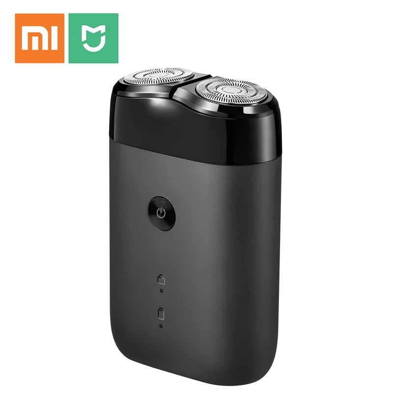 Xiaomi Mijia двойные поплавковые лезвия бритвенный type-C электробритва IPX7 водонепроницаемый тихий двигатель сухая влажная электрическая бритва