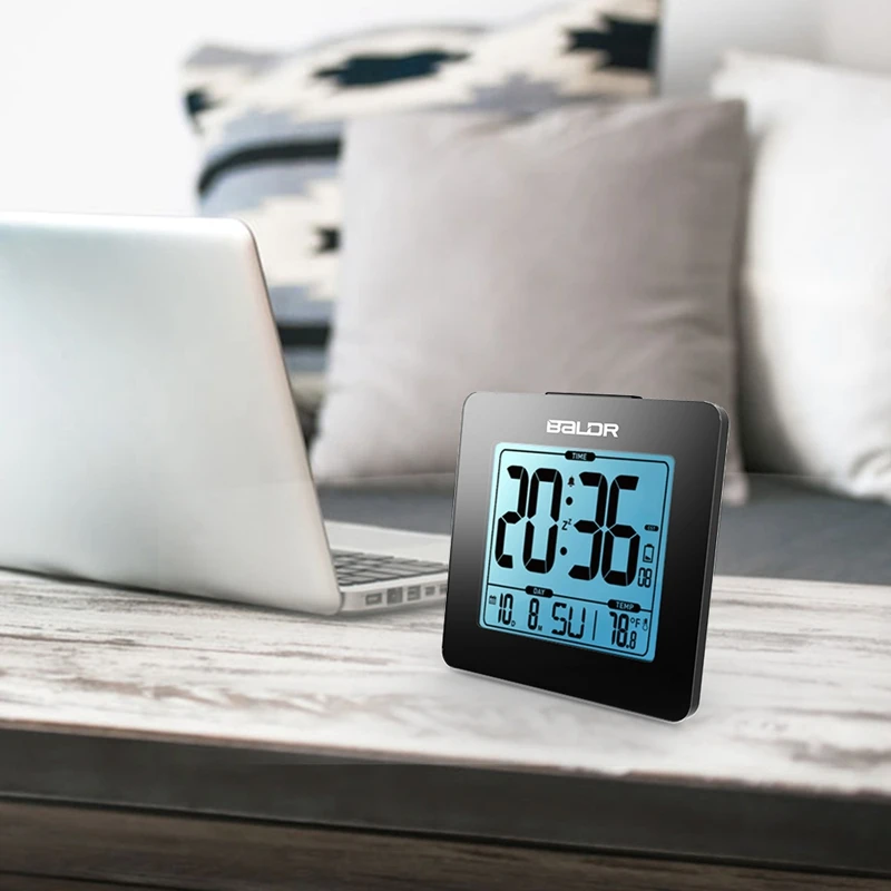 Baldr будильник с термометром светодиодный стол подсветкой Повтор Календарь