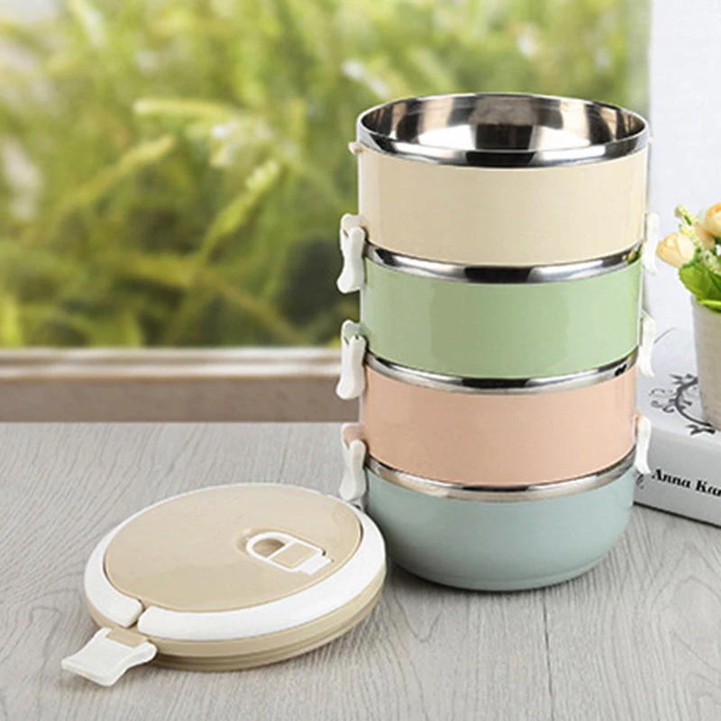 

High Lunch Box Stainless Steel Leakproof Lunch Container with Insulated Bag Food Storage Container LG66