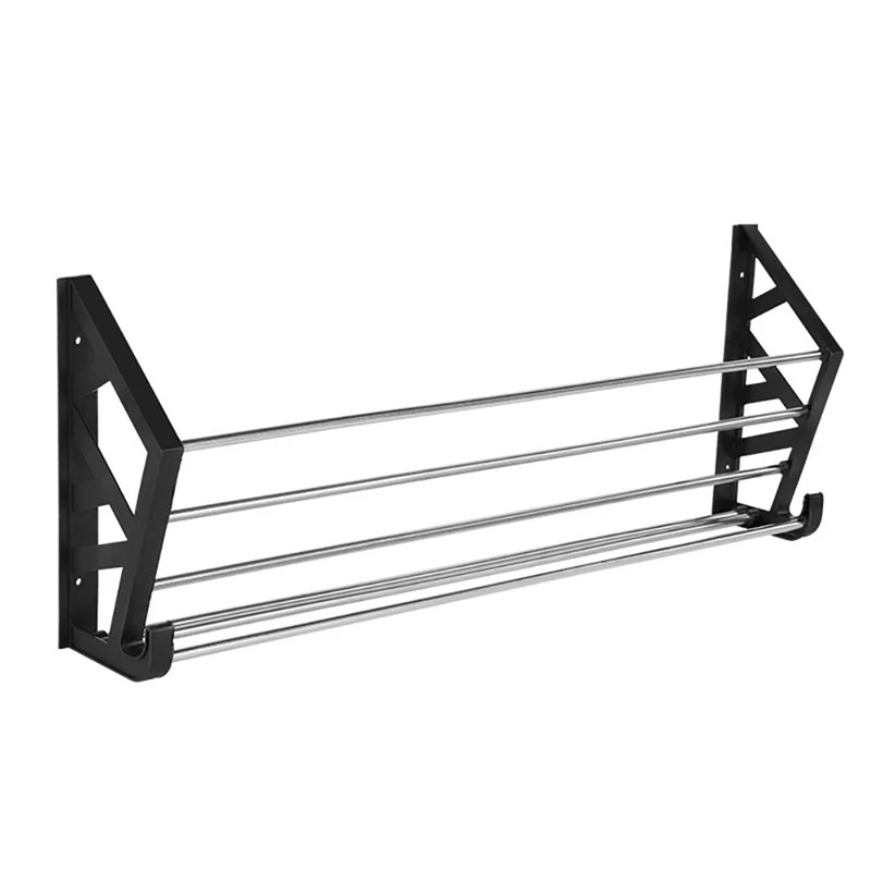 

1Pack Over The Door Shoe Rack Wall Hanging Rack Organizer,Adhesive Shoe Organizer Wall Mounted With S-Shape