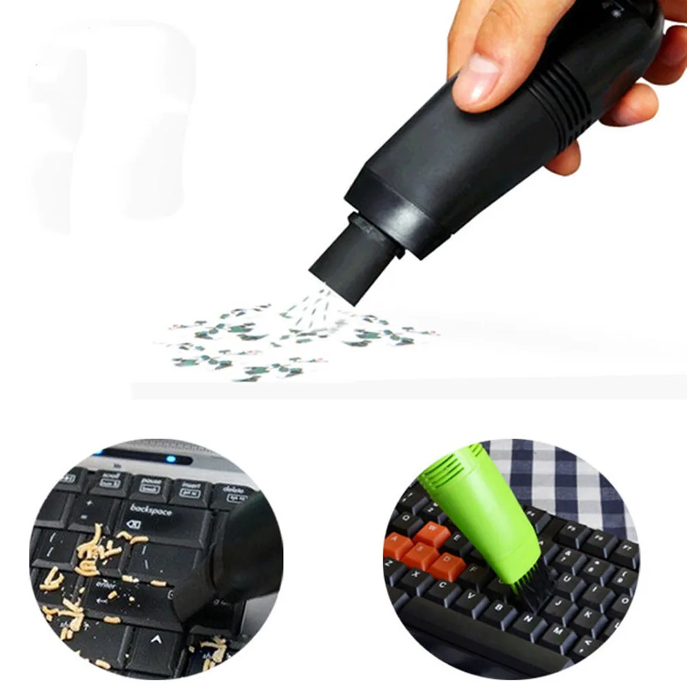 

Fashion Colorful Mini Computer Vacuum USB Keyboard Cleaner PC Laptop Brush Dust Cleaning Kit Computer Cleaning Accessories